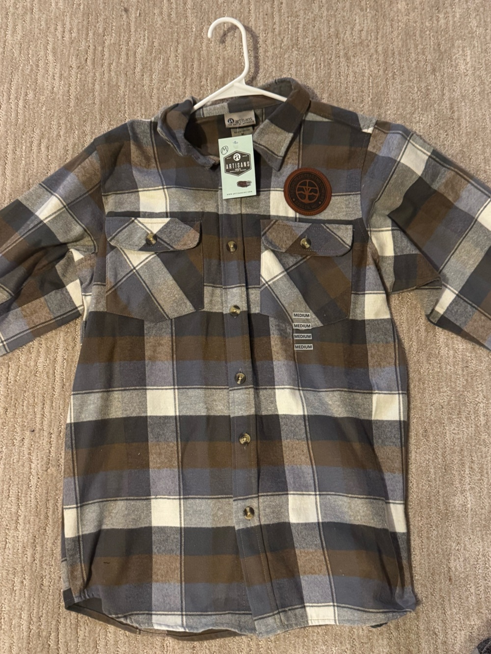 Artisans Flannel with patch